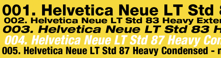 helvetica neue lt 65 medium